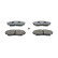 Brake Pad Set, disc brake PREMIER ECO FRICTION FDB1596 Ferodo, Thumbnail 3