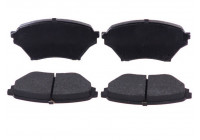 Brake Pad Set, disc brake PREMIER ECO FRICTION FDB1600 Ferodo