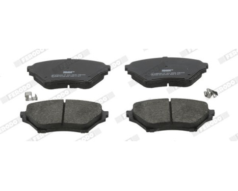 Brake Pad Set, disc brake PREMIER ECO FRICTION FDB1600 Ferodo, Image 3