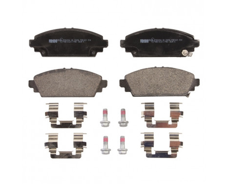 Brake Pad Set, disc brake PREMIER ECO FRICTION FDB1601 Ferodo