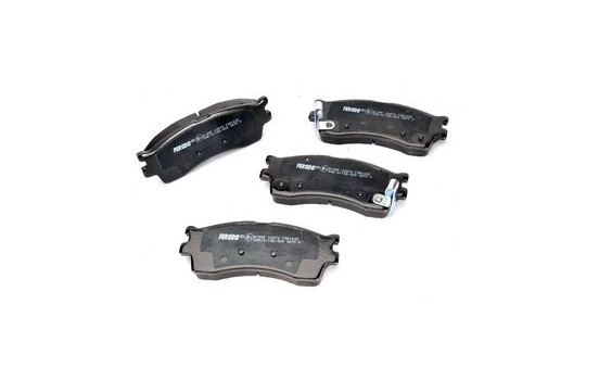 Brake Pad Set, disc brake PREMIER ECO FRICTION FDB1602 Ferodo