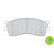 Brake Pad Set, disc brake PREMIER ECO FRICTION FDB1602 Ferodo, Thumbnail 2