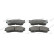 Brake Pad Set, disc brake PREMIER ECO FRICTION FDB1602 Ferodo, Thumbnail 3
