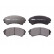 Brake Pad Set, disc brake PREMIER ECO FRICTION FDB1603 Ferodo