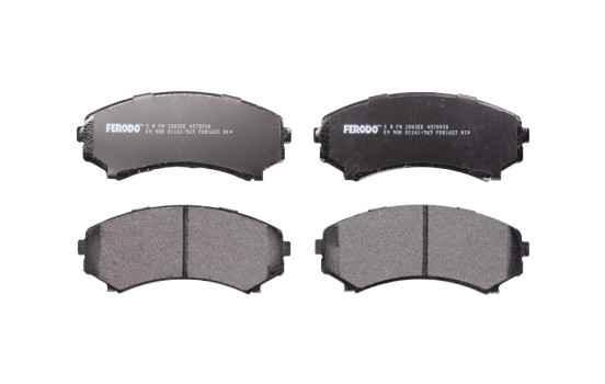 Brake Pad Set, disc brake PREMIER ECO FRICTION FDB1603 Ferodo