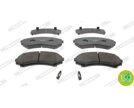 Brake Pad Set, disc brake PREMIER ECO FRICTION FDB1603 Ferodo, Image 4