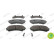 Brake Pad Set, disc brake PREMIER ECO FRICTION FDB1603 Ferodo, Thumbnail 4