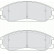 Brake Pad Set, disc brake PREMIER ECO FRICTION FDB1605 Ferodo, Thumbnail 2