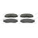 Brake Pad Set, disc brake PREMIER ECO FRICTION FDB1605 Ferodo, Thumbnail 3