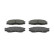 Brake Pad Set, disc brake PREMIER ECO FRICTION FDB1605 Ferodo, Thumbnail 3