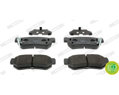 Brake Pad Set, disc brake PREMIER ECO FRICTION FDB1606 Ferodo, Image 4