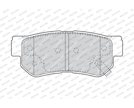 Brake Pad Set, disc brake PREMIER ECO FRICTION FDB1606 Ferodo, Image 4