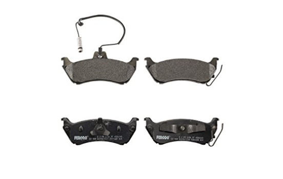 Brake Pad Set, disc brake PREMIER ECO FRICTION FDB1608 Ferodo