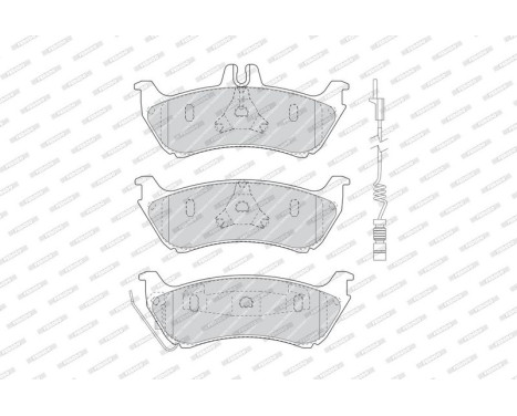 Brake Pad Set, disc brake PREMIER ECO FRICTION FDB1608 Ferodo, Image 4