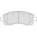 Brake Pad Set, disc brake PREMIER ECO FRICTION FDB1612 Ferodo, Thumbnail 2