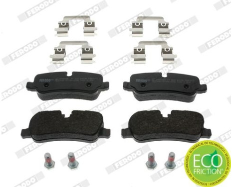 Brake Pad Set, disc brake PREMIER ECO FRICTION FDB1613 Ferodo, Image 3