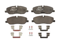 Brake Pad Set, disc brake PREMIER ECO FRICTION FDB1615 Ferodo
