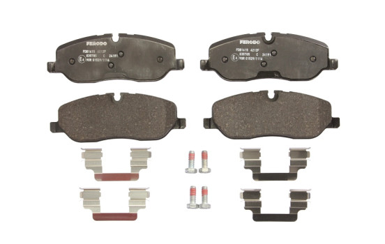 Brake Pad Set, disc brake PREMIER ECO FRICTION FDB1615 Ferodo