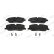 Brake Pad Set, disc brake PREMIER ECO FRICTION FDB1615 Ferodo, Thumbnail 3