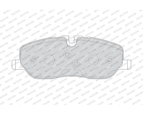Brake Pad Set, disc brake PREMIER ECO FRICTION FDB1615 Ferodo, Image 4