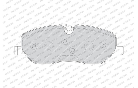 Brake Pad Set, disc brake PREMIER ECO FRICTION FDB1615 Ferodo, Image 4