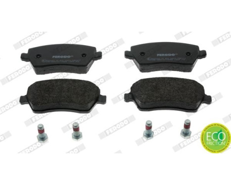 Brake Pad Set, disc brake PREMIER ECO FRICTION FDB1617 Ferodo, Image 3