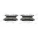 Brake Pad Set, disc brake PREMIER ECO FRICTION FDB1619 Ferodo, Thumbnail 3