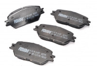 Brake Pad Set, disc brake PREMIER ECO FRICTION FDB1620 Ferodo