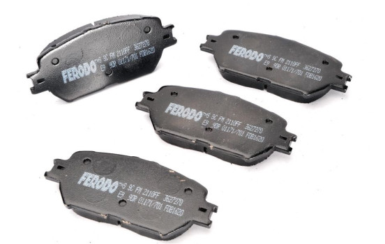 Brake Pad Set, disc brake PREMIER ECO FRICTION FDB1620 Ferodo