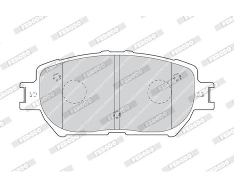 Brake Pad Set, disc brake PREMIER ECO FRICTION FDB1620 Ferodo, Image 3