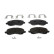 Brake Pad Set, disc brake PREMIER ECO FRICTION FDB1621 Ferodo, Thumbnail 2