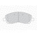 Brake Pad Set, disc brake PREMIER ECO FRICTION FDB1621 Ferodo, Thumbnail 3