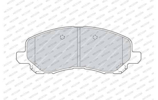 Brake Pad Set, disc brake PREMIER ECO FRICTION FDB1621 Ferodo, Image 3