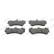 Brake Pad Set, disc brake PREMIER ECO FRICTION FDB1625 Ferodo, Thumbnail 4