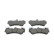Brake Pad Set, disc brake PREMIER ECO FRICTION FDB1625 Ferodo, Thumbnail 3