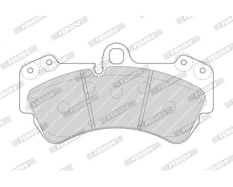 Brake Pad Set, disc brake PREMIER ECO FRICTION FDB1625 Ferodo, Image 4