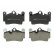 Brake Pad Set, disc brake PREMIER ECO FRICTION FDB1627 Ferodo