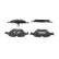 Brake Pad Set, disc brake PREMIER ECO FRICTION FDB1628 Ferodo, Thumbnail 7