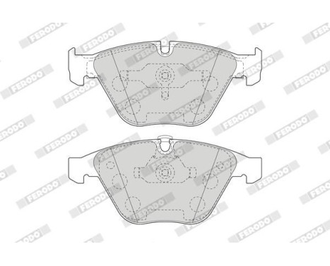 Brake Pad Set, disc brake PREMIER ECO FRICTION FDB1628 Ferodo, Image 5