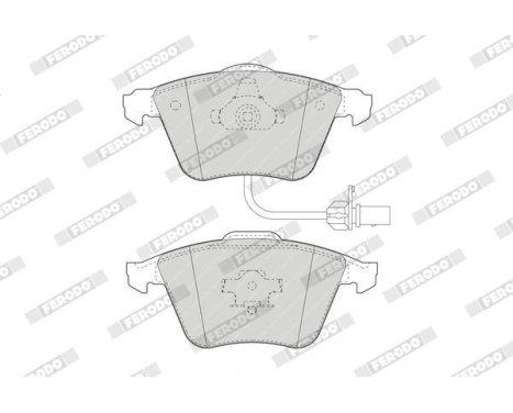 Brake Pad Set, disc brake PREMIER ECO FRICTION FDB1629 Ferodo, Image 4