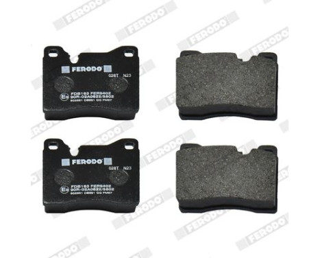 Brake Pad Set, disc brake PREMIER ECO FRICTION FDB163 Ferodo, Image 3