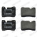 Brake Pad Set, disc brake PREMIER ECO FRICTION FDB163 Ferodo, Thumbnail 3