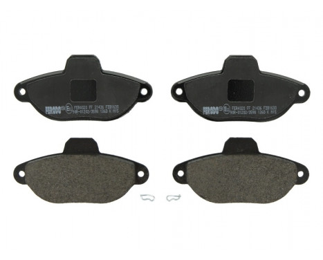 Brake Pad Set, disc brake PREMIER ECO FRICTION FDB1630 Ferodo