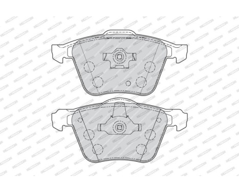 Brake Pad Set, disc brake PREMIER ECO FRICTION FDB1631 Ferodo, Image 4