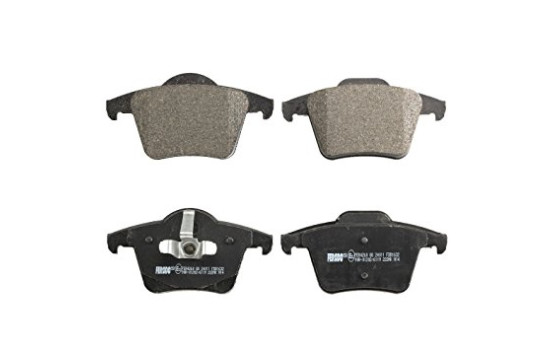 Brake Pad Set, disc brake PREMIER ECO FRICTION FDB1632 Ferodo
