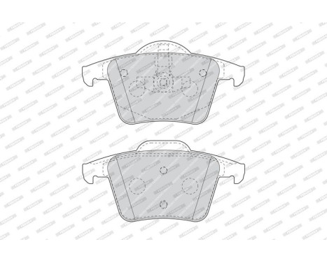 Brake Pad Set, disc brake PREMIER ECO FRICTION FDB1632 Ferodo, Image 4