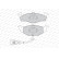 Brake Pad Set, disc brake PREMIER ECO FRICTION FDB1634 Ferodo, Thumbnail 4