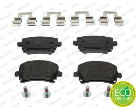 Brake Pad Set, disc brake PREMIER ECO FRICTION FDB1636 Ferodo, Image 2