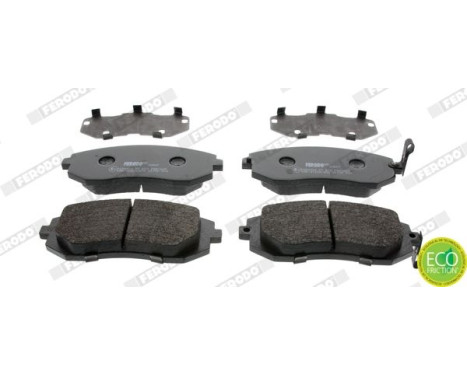 Brake Pad Set, disc brake PREMIER ECO FRICTION FDB1639 Ferodo, Image 3