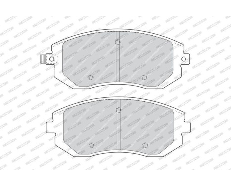 Brake Pad Set, disc brake PREMIER ECO FRICTION FDB1639 Ferodo, Image 3